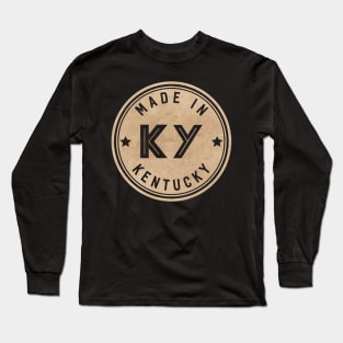 Made In Kentucky KY State USA Long Sleeve T-Shirt